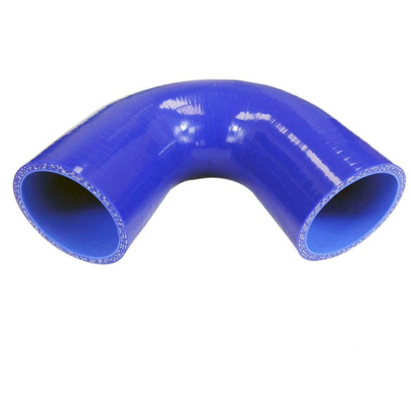 Silicone Tubing Coupler - 135 Degree Elbow 3.00 Inch, Blue