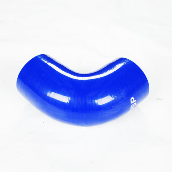 Silicone Tubing Coupler - 90 Degree Elbow 2.00 Inch, Blue