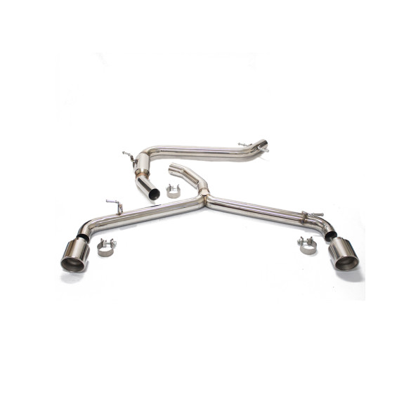 Volkswagen Golf GTI MK6 10-14 2.0T TFSI Turbo Stainless Steel Cat-Back Dual Free Flow Exhaust System