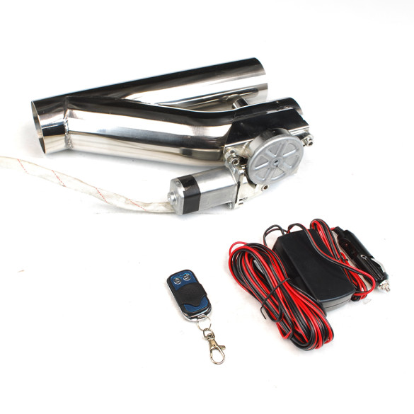Electric Exhaust Cutout with Remote V2 (Universal), 2.5 in.