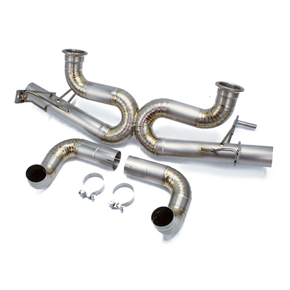 Cat-Back Titanium Exhaust Track Edition for Audi R8 (Type 42) 4.2L V8 2008-15 (2.75" pipe)