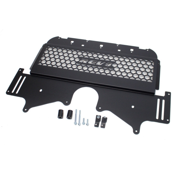 Oil Cooler Skid Plate Underhood Shield for BMW G87 M2 2023-24 (Black)