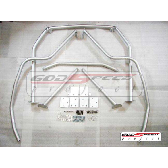Nissan 240SX S13 1989-94 6-Point Roll Cage (Fastback / Coupe)