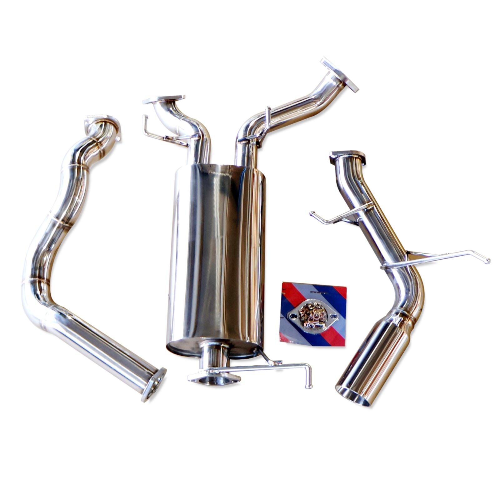 Rev9Power: Cat-Back Exhaust Kit for Lexus LX570 (J200) 2016-2021