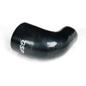 Silicone Tubing Reducer - 90 Degree Elbow 2.50 To 2.75 Inch, Black