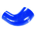 Silicone Tubing Reducer - 90 Degree Elbow 2.00 To 2.25 Inch, Blue