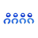 Billet Aluminum Subframe Collar for Nissan 240SX 1989-98 S13 / S14 (Blue)