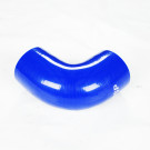 Silicone Tubing Coupler - 90 Degree Elbow 3.00 Inch, Blue
