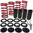 Acura, Honda Lowering Spring Sleeve Kit with Scale (Red)