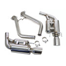Lexus IS (XE30) 2014-24 FlowMaxx Stainless Axle-Back Exhaust System, 60mm Pipe
