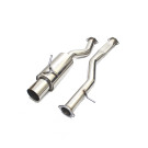 Cat-Back FlowMAXX Single Exit Stainless Steel Sports Exhaust Kit for Nissan 350Z (Z33) 2003-09 (3" Piping)