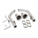 Axle-Back FowMaxx Stainless Exhaust Straight Pipe System for Ford Mustang V8 (S550) 2015-17