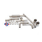 Free Flow Design compatible with Volkswagen GTI MK6 09-14 2.0T TFSI Turbo Stainless Steel Rev9 CB-012A Cat-Back Exhaust System 