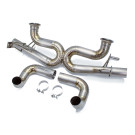 Audi R8 (Type 42) 5.2 V10 2008-15 Cat-Back Titanium Exhaust System Track Edition (3" pipe)