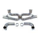 Audi R8 (Type 42) 5.2L V10 Cat-Back Stainless Steel Exhaust System Track Edition (3" pipe)