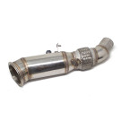 Stainless Steel Turbo Downpipe, Cat-less, 2011-14 BMW 335i/335Xi(F30/F31/F34) N20 Engine Motor, 3 Inch
