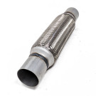Stainless Steel Flex Pipe Exhaust Couplings with Mild Steel Extensions, 2x10x14 inch