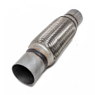 Stainless Steel Flex Pipe Exhaust Couplings with Mild Steel Extensions, 2.25x8x12 inch