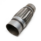 Stainless Steel Flex Pipe Exhaust Couplings with Mild Steel Extensions, 4x8x12 inch