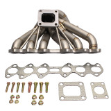 HP-Series Toyota Supra 2JZGTE Equal Length T4 Turbo Manifold Type-2