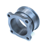 2.5" 4-Bolt to 3" V-Band Conversion Flange Turbocharger Adaptor (Cast)