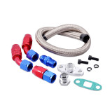 Universal Turbo Oil Return / Drain Line Kit 10AN