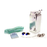 Universal Aluminum Oil Catch Can Type 2, 750ML, Silver