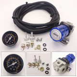 Universal Manual Turbo Boost Controller with 1.6'' Gauge (Blue)