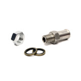 Turbo Oil Pan Drain 5/8" Tube Bung Adaptor (Bolt-on)