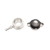 Billet Aluminum High Pressure 1.3 Bar Radiator Filler Neck & Cap (Weld-on)