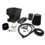 Ford F250 F350 F450 F550 Super Duty Diesel 08-10 6.4 V8 4.5" Intake Kit (Wrinkle Black)