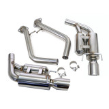 Lexus IS (XE30) 2014-24 FlowMaxx Stainless Axle-Back Exhaust System, 60mm Pipe