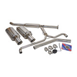 Cat-back FlowMaxx Stainless Dual Exhaust Kit for Honda Accord Sedan L4-2.4L 2013-17
