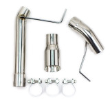 Ford Mustang 05-10 V6, Single Axle Back FlowMaxx Exhaust Kit, Straight Pipe
