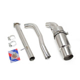 Single Exit Cat-Back Exhaust Kit, Stainless, 2.75" Inch, Honda S2000 00-09 (AP1/AP2)