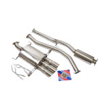 Cat-Back FlowMaxx Stainless Center Exit Exhaust Kit for Honda Civic Hatchback Sport 1.5T (FK) 2017-21 (2.75" pipe)