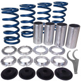 Acura, Honda Lowering Spring Sleeve Kit (Blue)