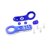 Universal Aluminum Cnc Tow Hook Front & Rear Blue