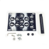 Hyundai Genesis Coupe 10-14 License Plate Mounting Kit