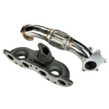 Nissan S13 S14 240SX SR20DET Top Mount Manifold +3 in. Downpipe Set