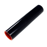 Silicon Coupler Foot Long 1.50 Inch, Black