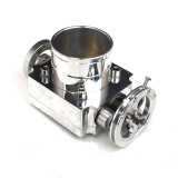Universal Billet Aluminum 65mm Throttle Body with Adaptor Plate