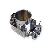 Universal Billet Aluminum 70mm Throttle Body with Adaptor Plate