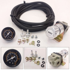 Universal Manual Turbo Boost Controller with 1.6'' Gauge (Silver)