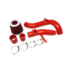 Cold Air Intake Kit for Honda Civic 2016-17 1.5L Turbo with CVT, Aluminum Pipe with Heat Blocking Coating, Red