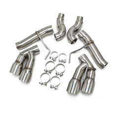 Axle Back FlowMaxx Quad-Tip Exhaust Race Spec Exhaust Kit for Chevrolet Camaro 2.0T 2016-23