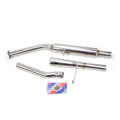 Cat-Back Exhaust Kit, Stainless, 2.35 Inch, Toyota Corolla (AE86) 1984-1987 RWD