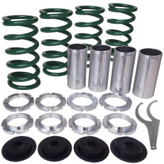 Acura, Honda Lowering Spring Sleeve Kit (Green)