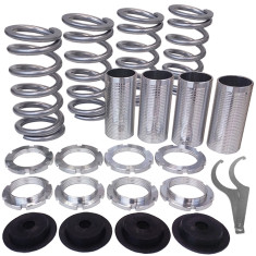 Acura, Honda Lowering Spring Sleeve Kit (Silver)