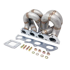 HP-Series Honda Civic B16 B18 Ram Horn Equal Length T3 Turbo Manifold (AC/PS)